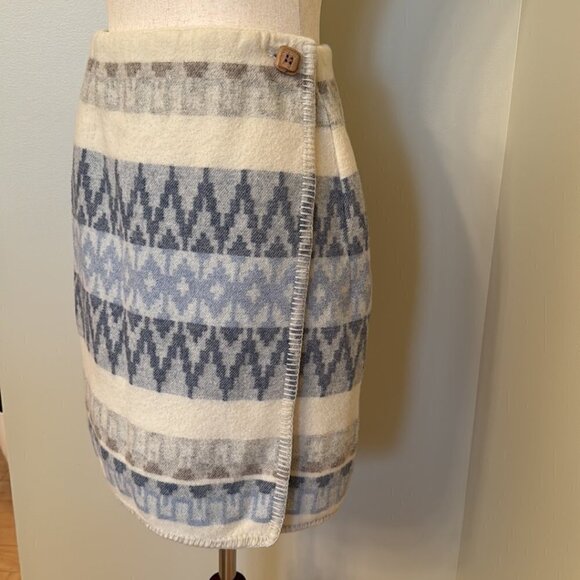 Vintage Express Wool Blend Skirt Size 7/8 - Picture 7 of 10